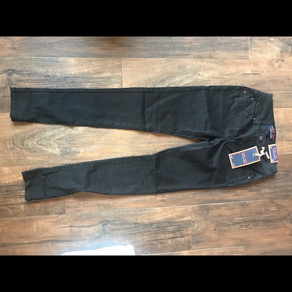 Black Megan golf skinny jeans size 2